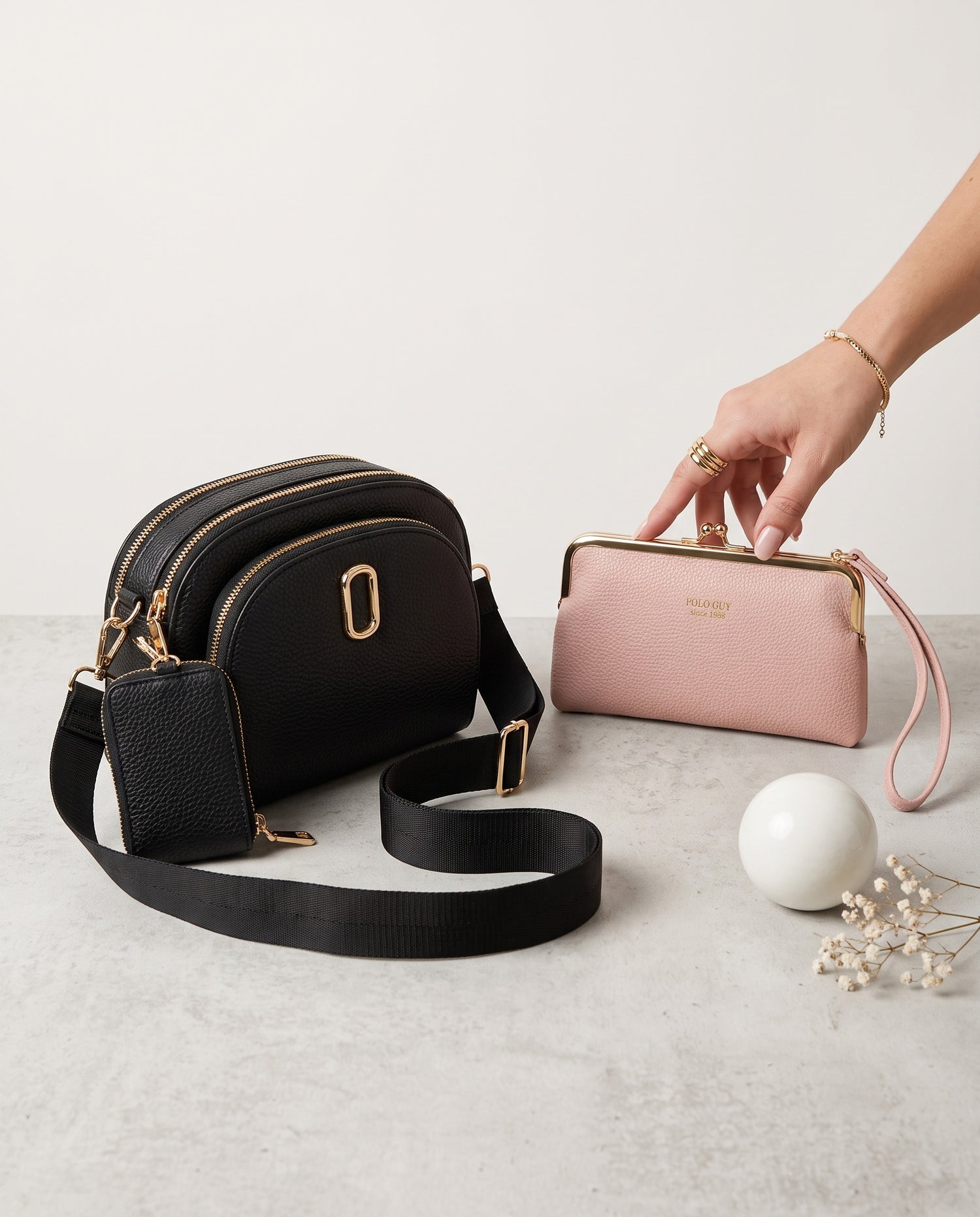 The accessories that pull everything together.