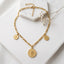 Vintage Coin Pendant Necklace | Tia Maison Egypt
